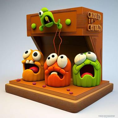 3D model Cut the Rope Triple Treat game (STL)